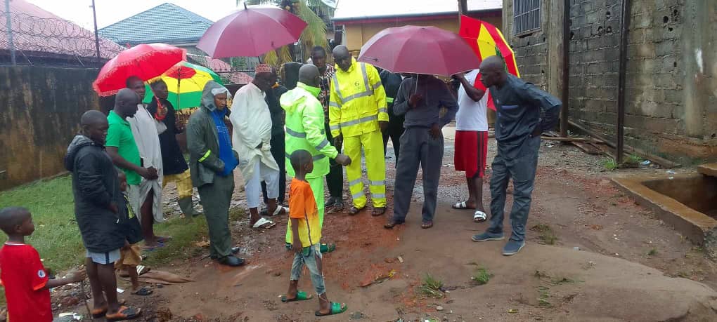 CBA : Le Président de la commune rend visite aux victimes des inondations