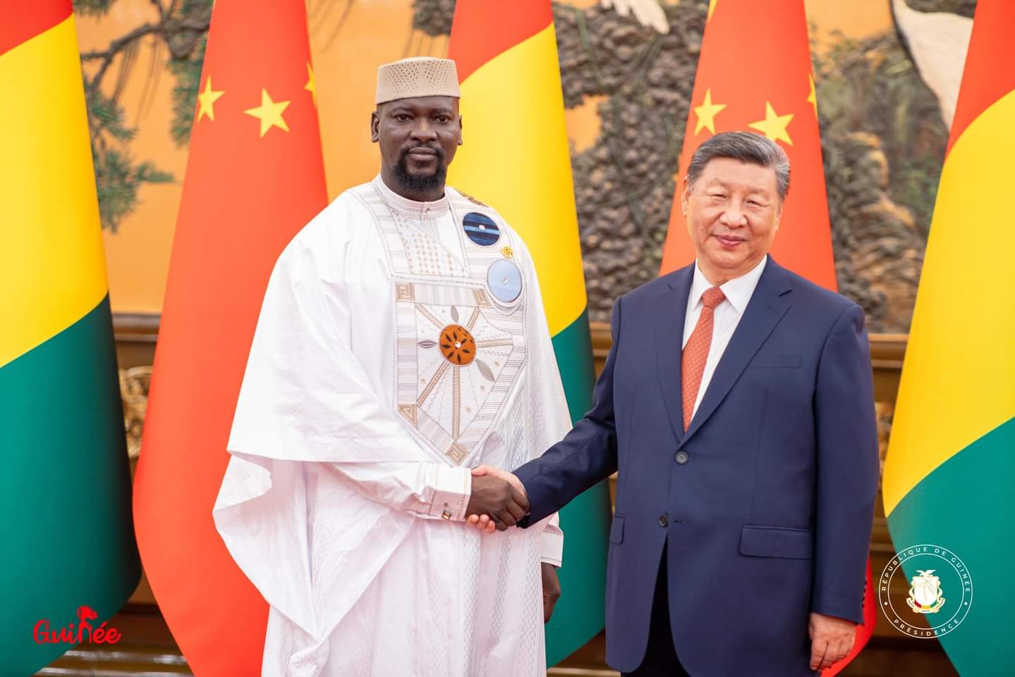 De retour de la Chine, le Général Mamadi Doumbouya attendu mercredi prochain à Conakry
