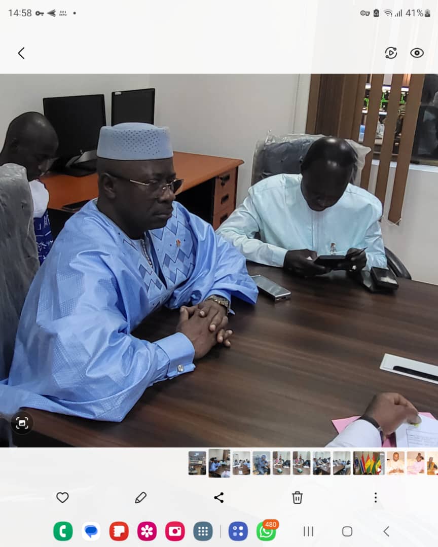 Dispatching de Matoto: Visite inopinée de M le Ministre de l'Energie, de l'Hydraulique et des Hydrocarbures, Aly Seydouba Soumah