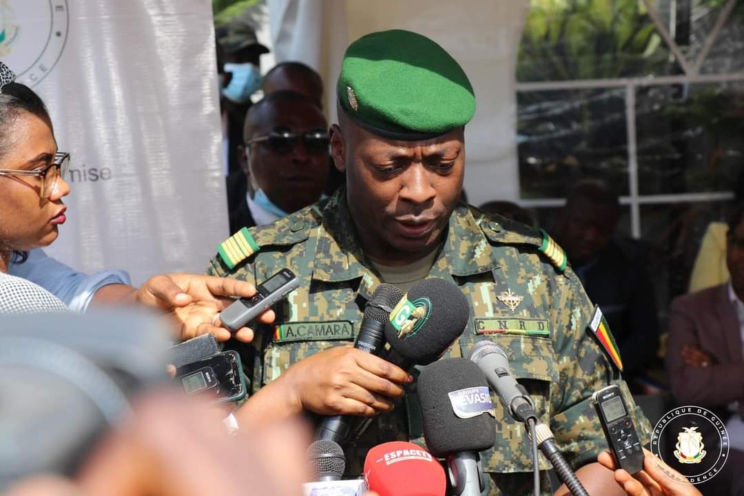 Médias: le colonel Mamadi Doumbouya met à la disposition des journalistes une maison de presse 