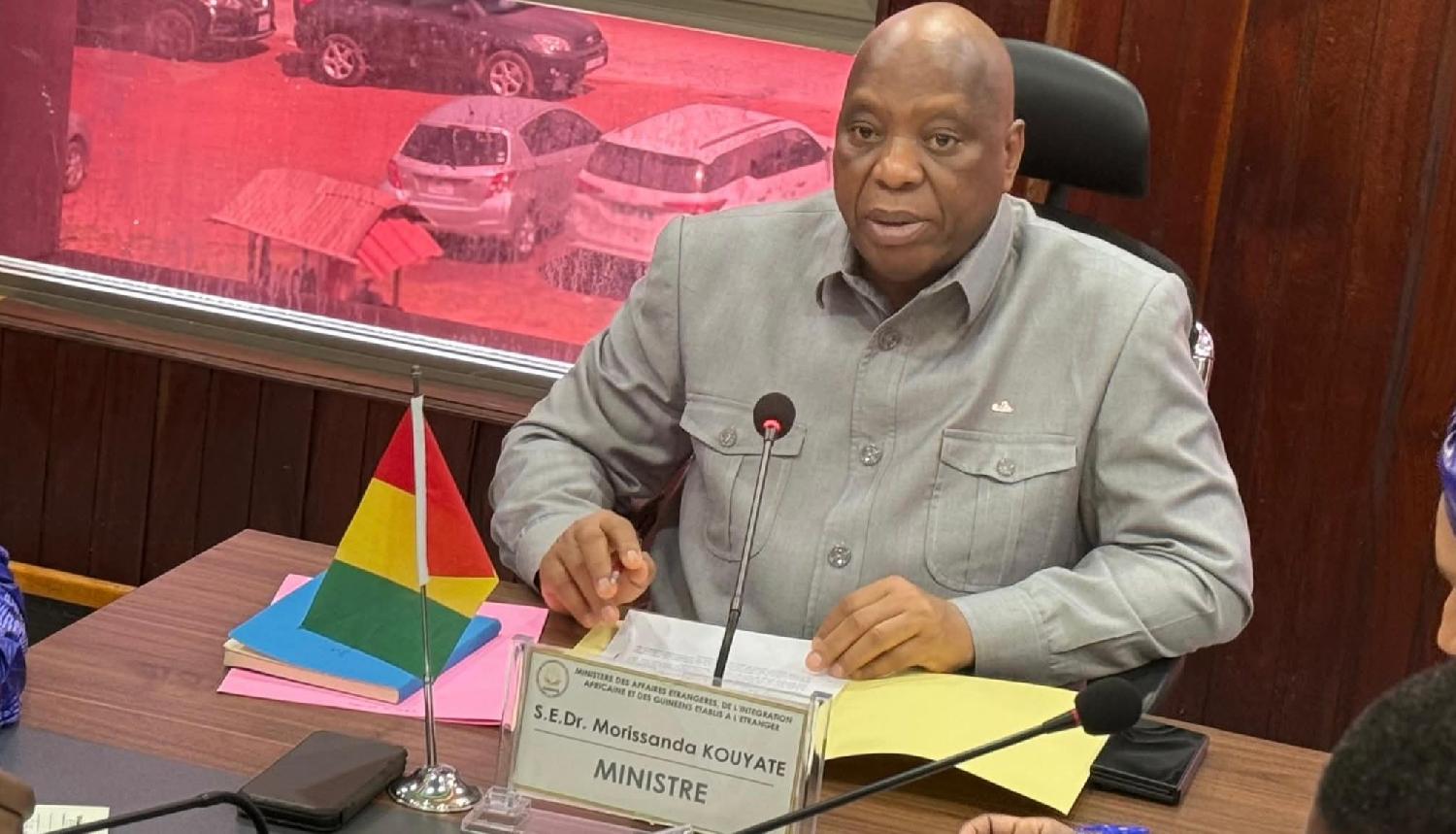 Réunion de Cabinet : Dr Morissanda Kouyaté donne les raisons du rappel de 12 ambassadeurs extraordinaires et plénipotentiaires ! 