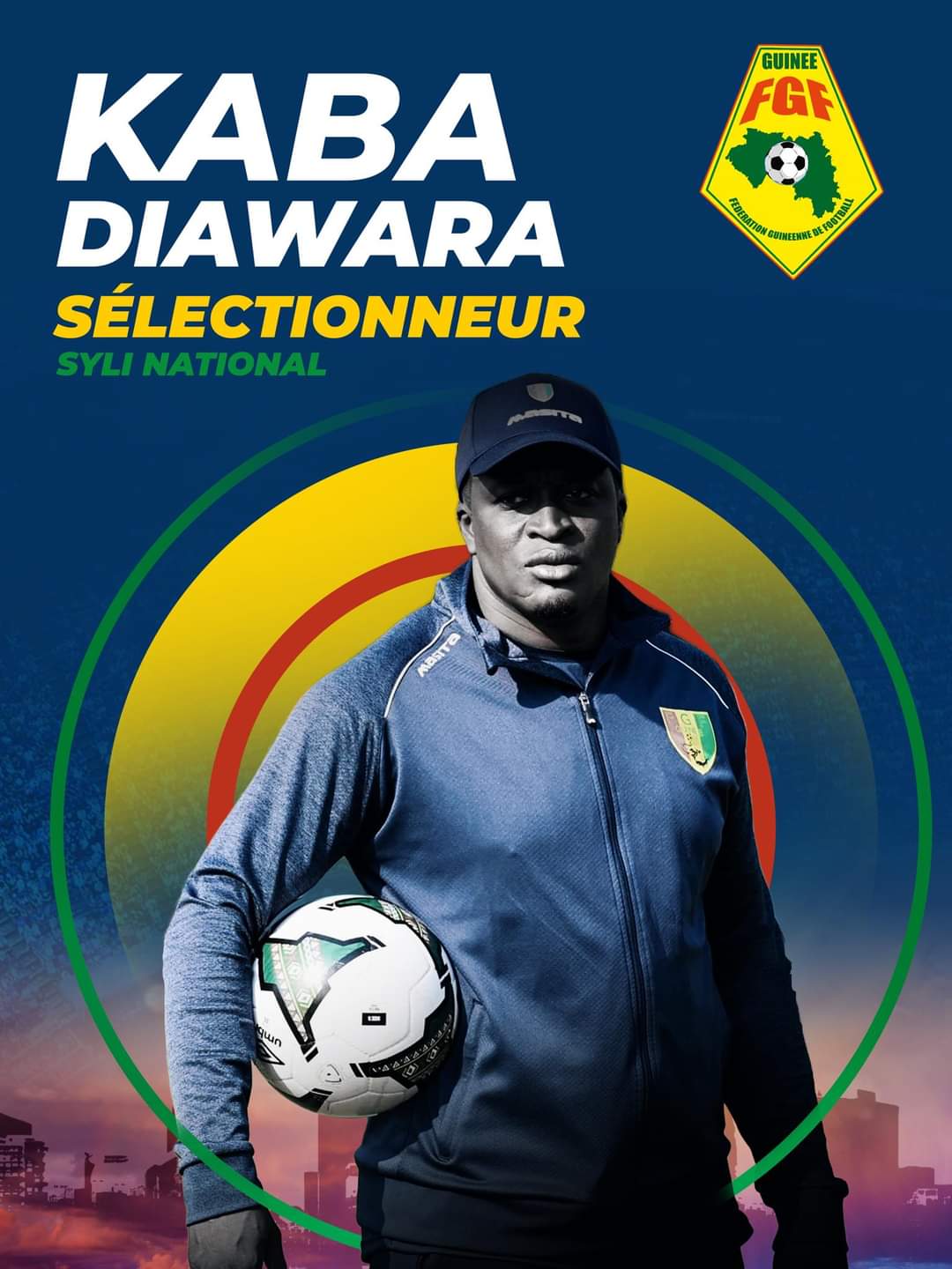 Football: Kaba Diawara nommé sélectionneur du Syli National A de Guinée
